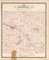 Map of Springfield from Illustrated Atlas of Oakland County, Michigan : Compiled from Official Records and Local Inspections 1896 by Relic Map Company