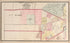 Part of the 4th & 5th Wards - Map of the City of Pontiac from Illustrated Atlas of Oakland County, Michigan : Compiled from Official Records and Local Inspections 1896 by Relic Map Company