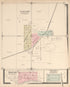 Leonard; Walled Lake; Thomas from Illustrated Atlas of Oakland County, Michigan : Compiled from Official Records and Local Inspections 1896 by Relic Map Company
