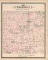 Map of Commerce from Illustrated Atlas of Oakland County, Michigan : Compiled from Official Records and Local Inspections 1896 by Relic Map Company