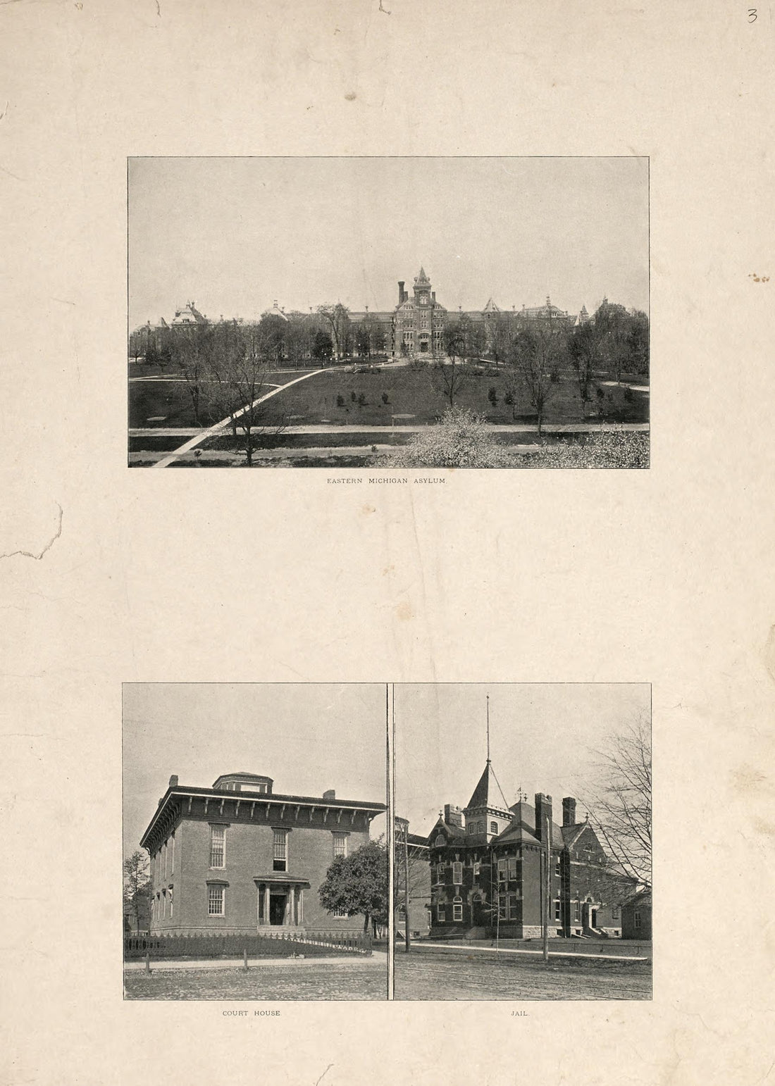 Views - 2 from Illustrated Atlas of Oakland County, Michigan : Compiled from Official Records and Local Inspections 1896 by Relic Map Company