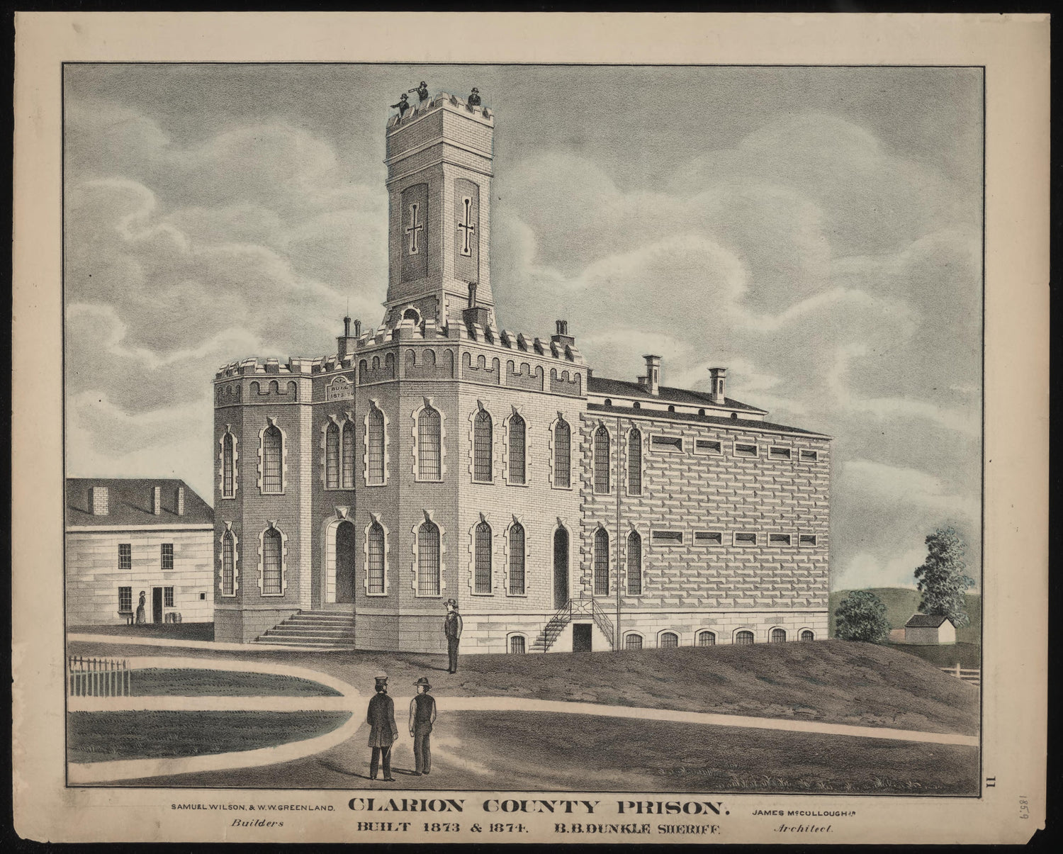 Clarion County Prison from Caldwell&