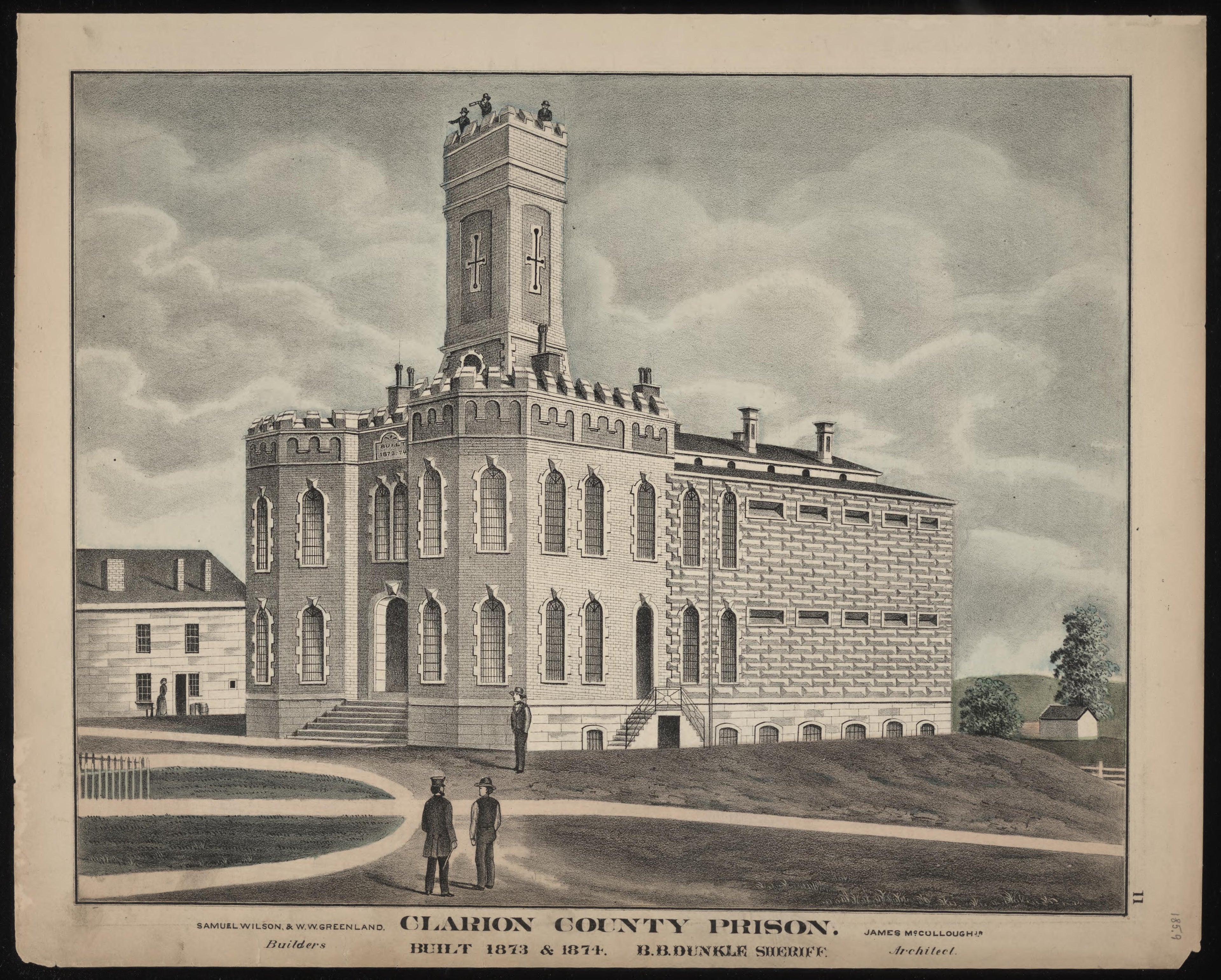 Clarion County Prison from Caldwell&