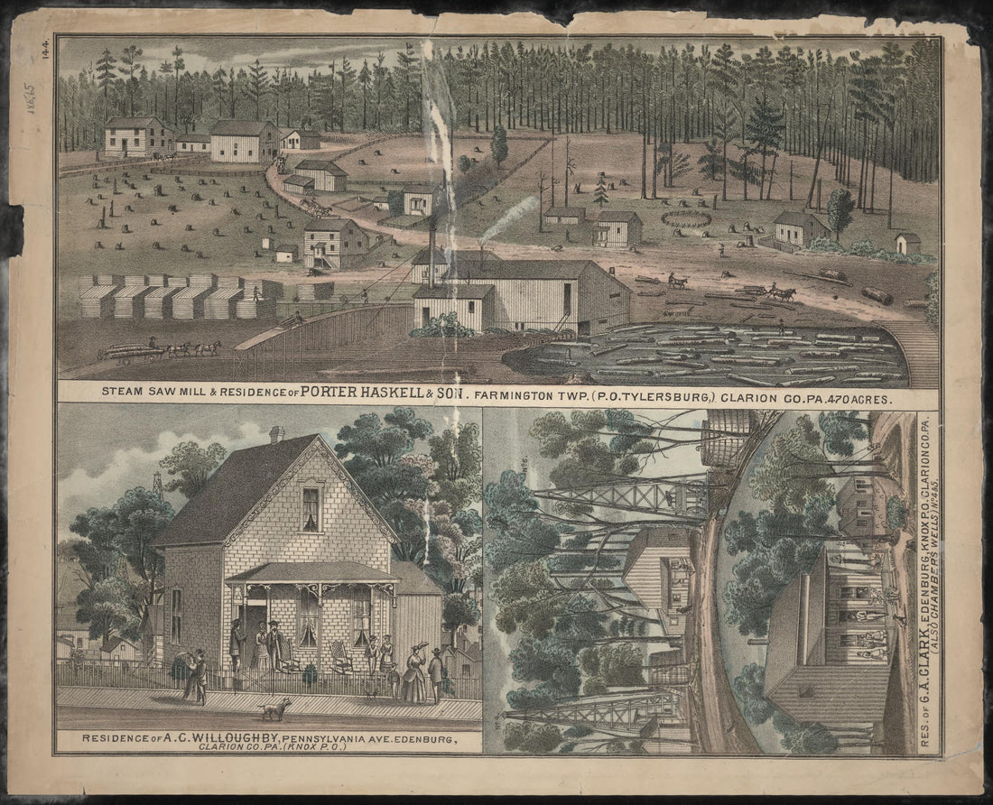 Porter Haskell and A.C. Willoughby Residences from Caldwell&
