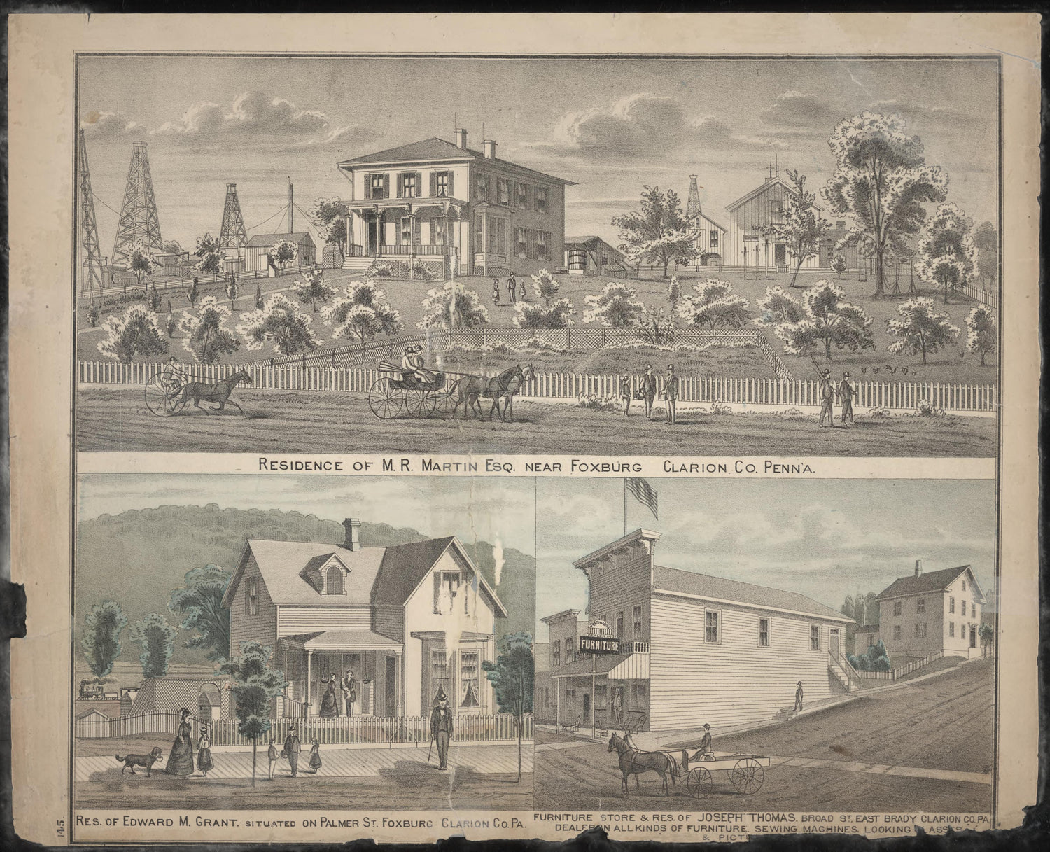 M.R. Martin and Edward M. Grant Residences from Caldwell&