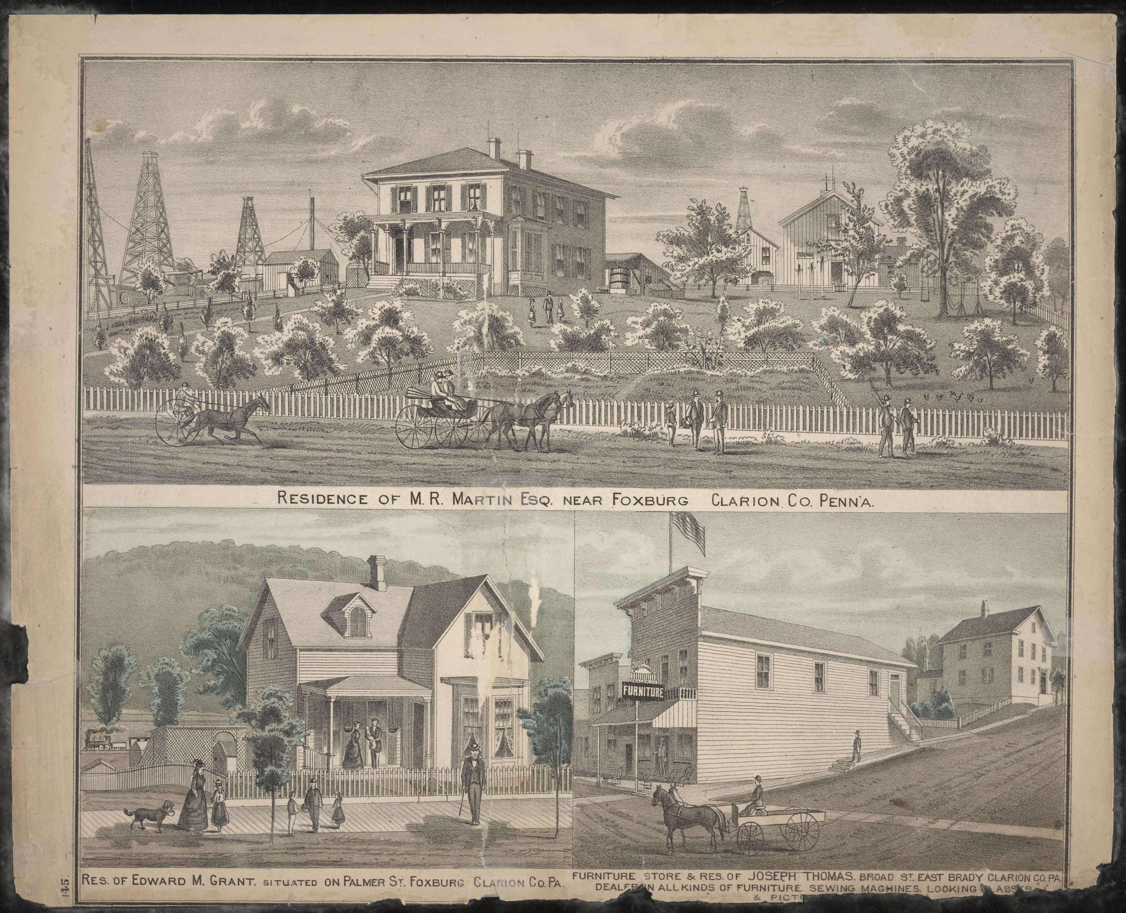 M.R. Martin and Edward M. Grant Residences from Caldwell&