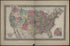 Map of the United States and Territories Together With Canada from Caldwell&