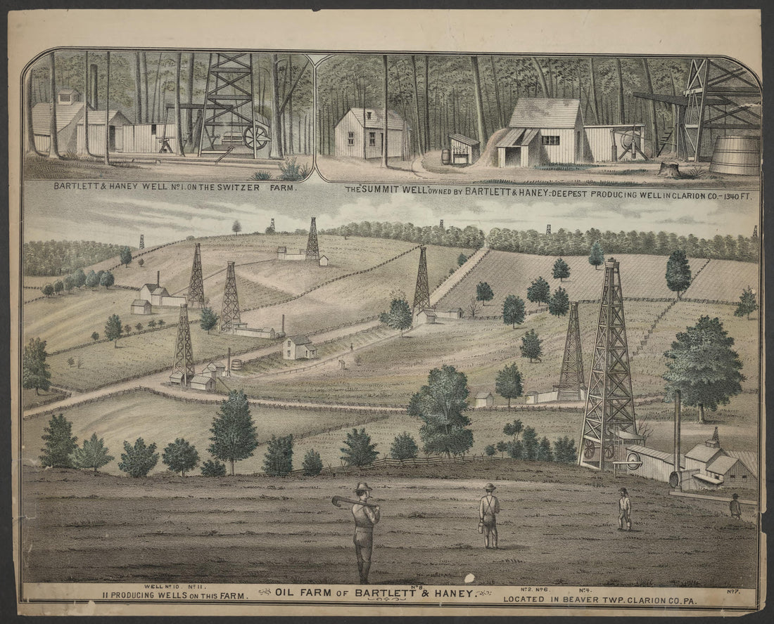 Oil Farm of Bartlett and Haney from Caldwell&
