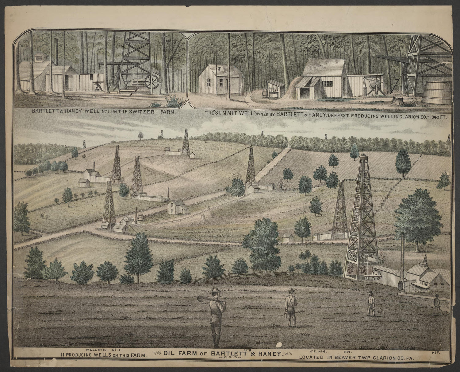 Oil Farm of Bartlett and Haney from Caldwell&