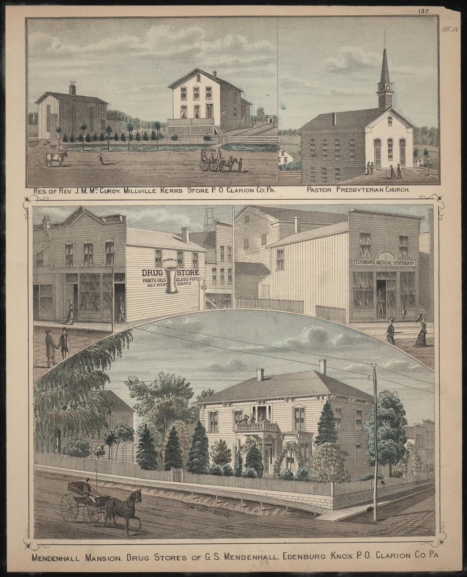 J.M. McCrudy and G.S. Mendenhall Residences from Caldwell&