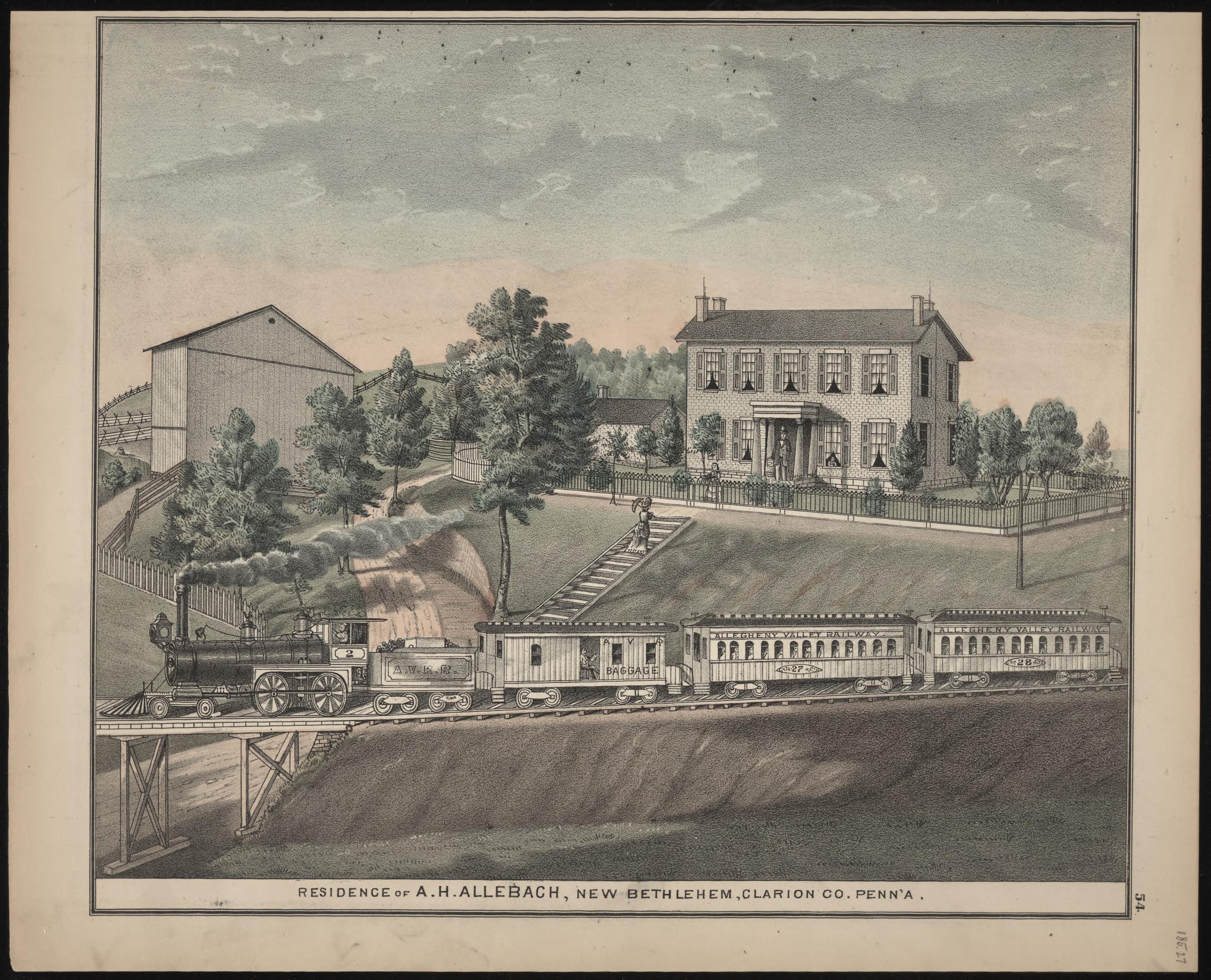 A.H. Allebach Residence from Caldwell&