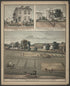 J.A. Sedwick, E.V. Marsh and H.L. McClure Residences from Caldwell&