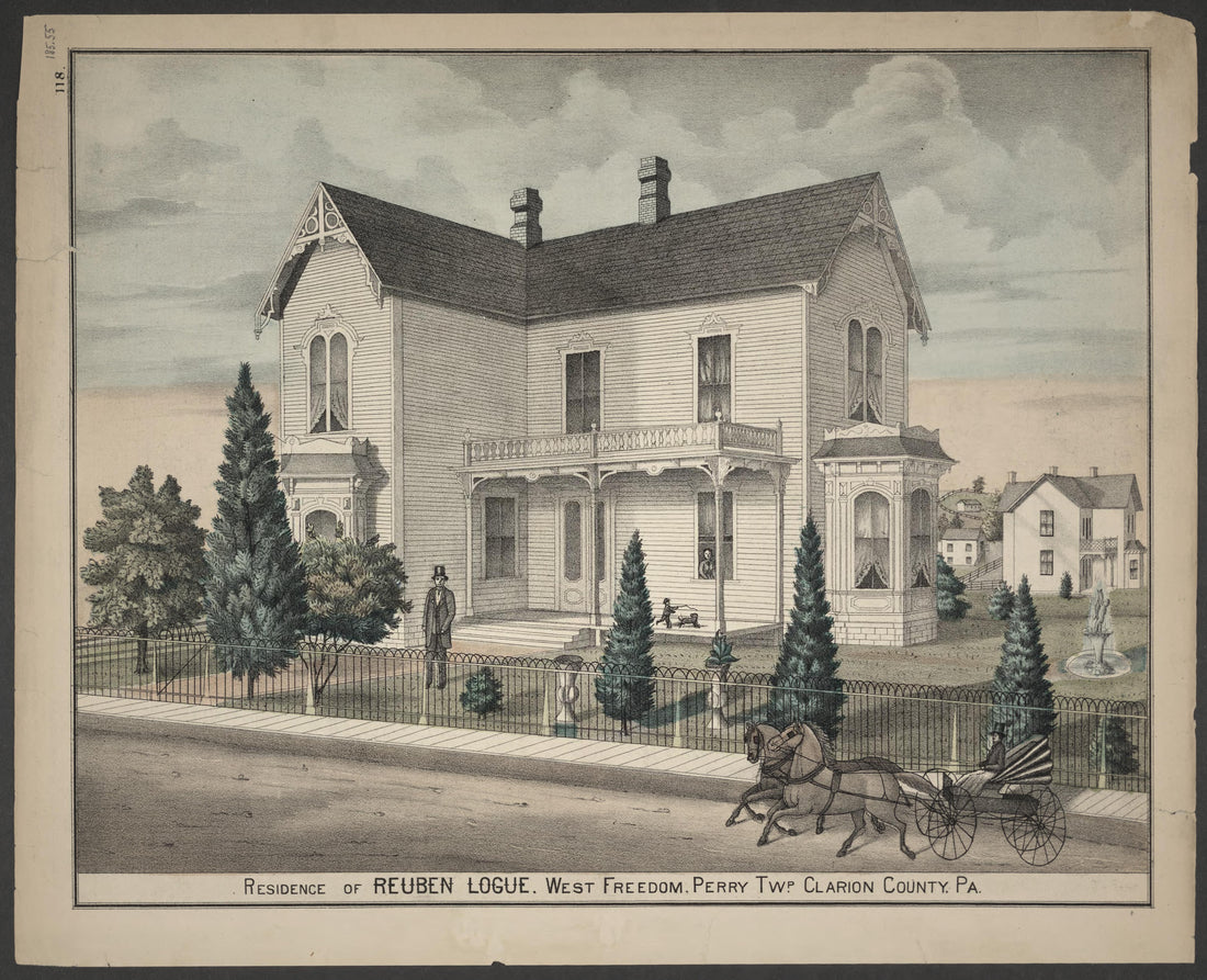 Reuben Logue Residence from Caldwell&