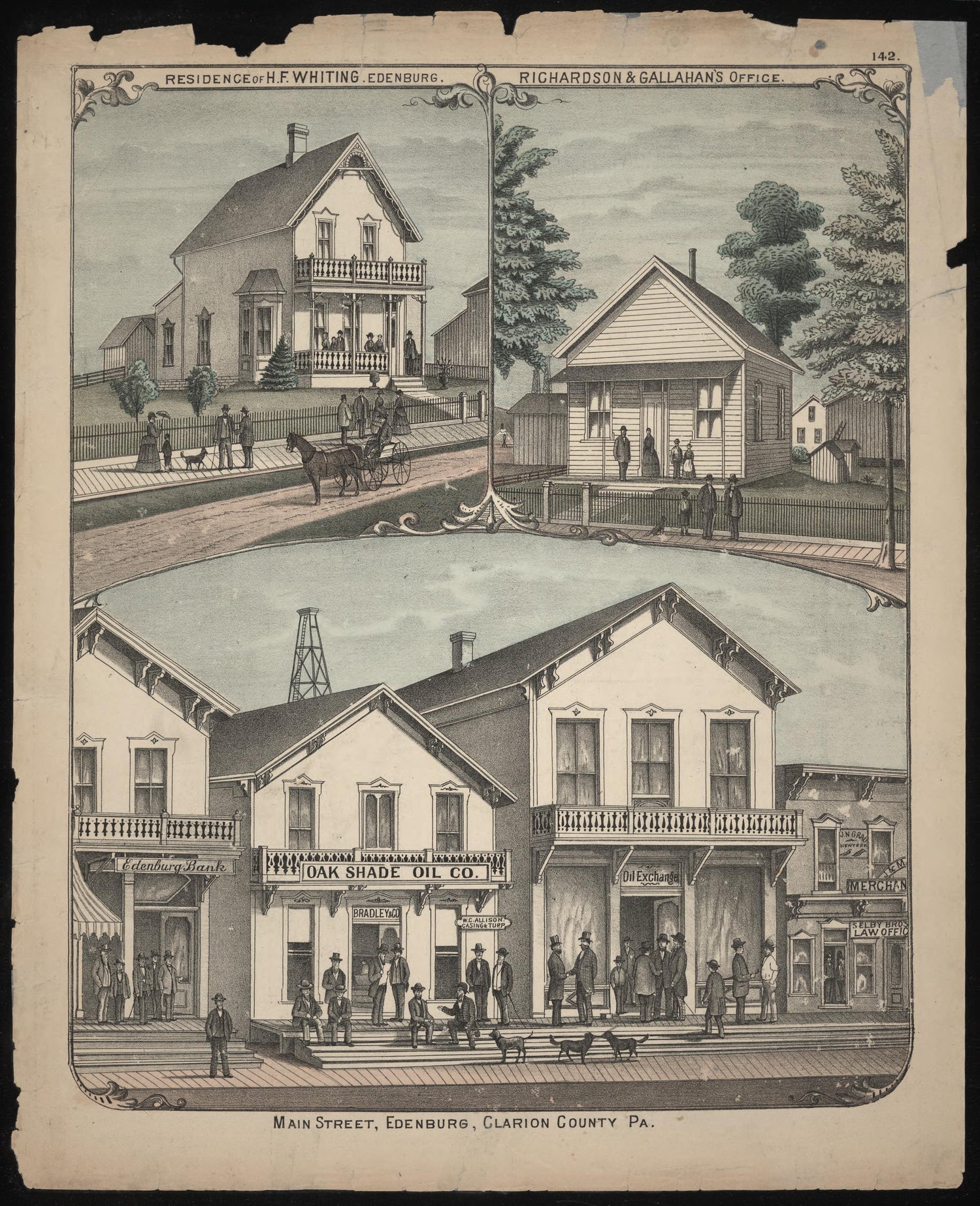 H.F. Whiting Residence, Richardson and Gallahan&