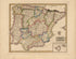 Spain from a New and Elegant General Atlas, Containing Maps of Each of the United States 1817 by Relic Map Company