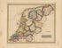 Holland from a New and Elegant General Atlas, Containing Maps of Each of the United States 1817 by Relic Map Company