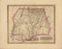 Mississippi Territory from a New and Elegant General Atlas, Containing Maps of Each of the United States 1817 by Relic Map Company