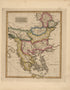 Turkey In Europe from a New and Elegant General Atlas, Containing Maps of Each of the United States 1817 by Relic Map Company