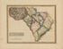 South Carolina from a New and Elegant General Atlas, Containing Maps of Each of the United States 1817 by Relic Map Company