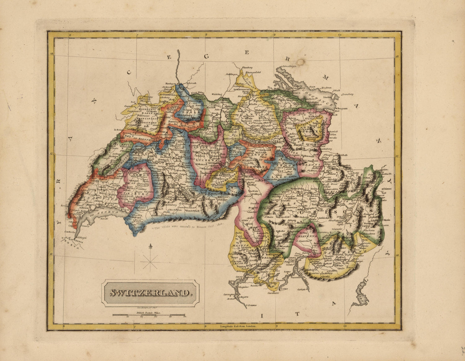 This old map of Earth,  was created by Darby, William|Harrison, Samuel|Lewis, Samuel|Lucas, Fielding|Tanner, Henry Schenck in 1817