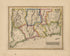 Connecticut from a New and Elegant General Atlas, Containing Maps of Each of the United States 1817 by Relic Map Company