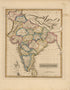 Hindoostan from a New and Elegant General Atlas, Containing Maps of Each of the United States 1817 by Relic Map Company