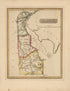 Delaware from a New and Elegant General Atlas, Containing Maps of Each of the United States 1817 by Relic Map Company