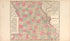 Missouri from Atlas of Andrew County, Missouri : Including Plats of the Villiages sic, Cities and Townships of the County, a Map of the State and of the United States, Patrons&