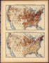 Proportion of the Presbyterians to the Aggregate Population: 1890 from Statistical Atlas of the United States, Based Upon the Results of the Eleventh Census 1898 by Relic Map Company