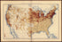 Distribution of the Foreign Born Population of the United States: 1890 from Statistical Atlas of the United States, Based Upon the Results of the Eleventh Census 1898 by Relic Map Company