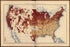 Proportion of the Foreign-born to the Aggregate Population: 1890 from Statistical Atlas of the United States, Based Upon the Results of the Eleventh Census 1898 by Relic Map Company