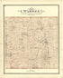 Map of Warren from Illustrated Atlas of Lake County, Illinois : Containing Maps of Every Township In the County, With Village and City Plats : Also Maps of Michigan ... Texas, and Washington Territory : Compiled … 1885 by Relic Map Company