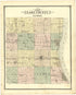 Map of Lake County, Illinois from Illustrated Atlas of Lake County, Illinois : Containing Maps of Every Township In the County, With Village and City Plats : Also Maps of Michigan ... Texas, and Washington Territory : Compiled … 1885 by Relic Map Company