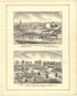 Illustrations from Illustrated Atlas of Lake County, Illinois : Containing Maps of Every Township In the County, With Village and City Plats : Also Maps of Michigan ... Texas, and Washington Territory : Compiled … 1885 by Relic Map Company