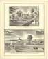 Illustrations - Residences from Illustrated Atlas of Lake County, Illinois : Containing Maps of Every Township In the County, With Village and City Plats : Also Maps of Michigan ... Texas, and Washington Territory : Compiled … 1885 by Relic Map Company