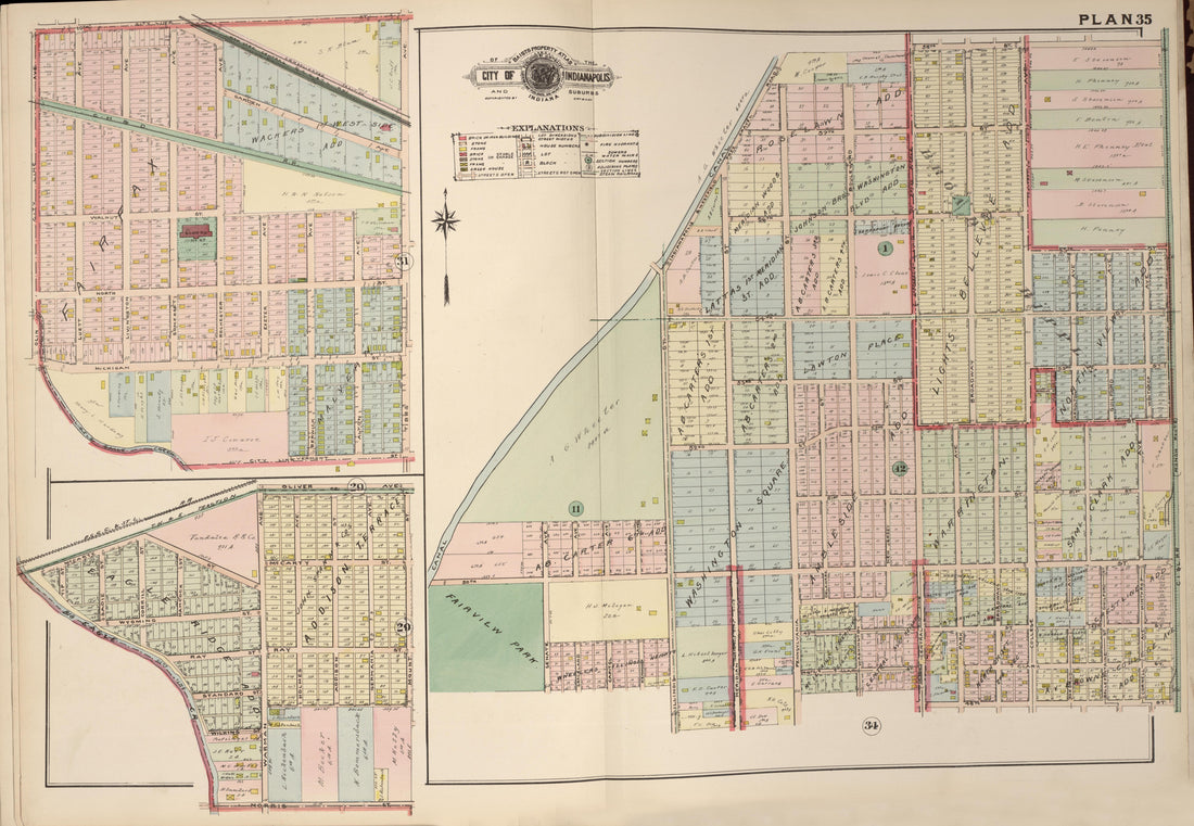 Plan 35 from Baist&