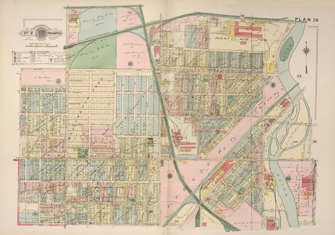 Plan 29 from Baist&