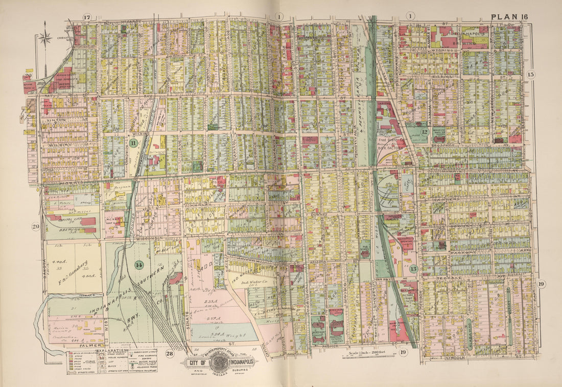 Plan 16 from Baist&