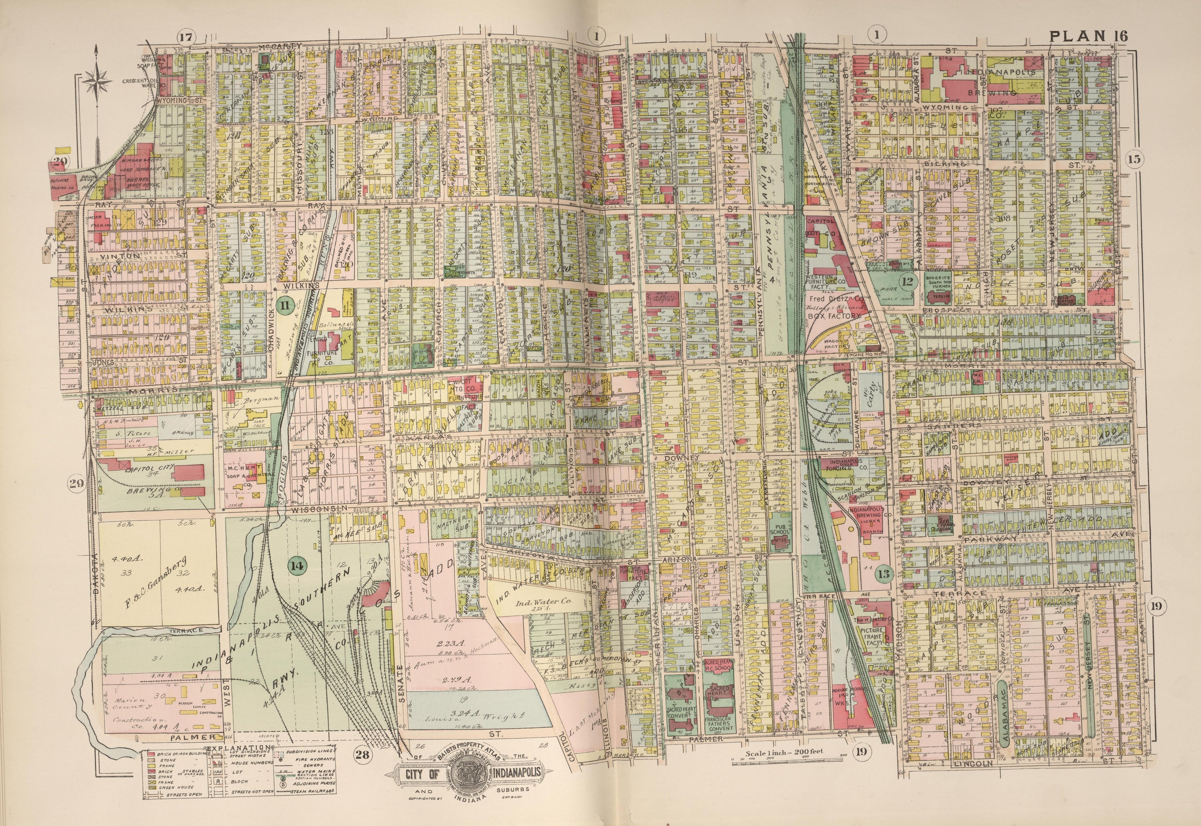 Plan 16 from Baist&