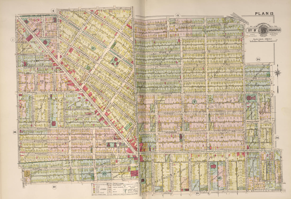 Plan 15 from Baist&