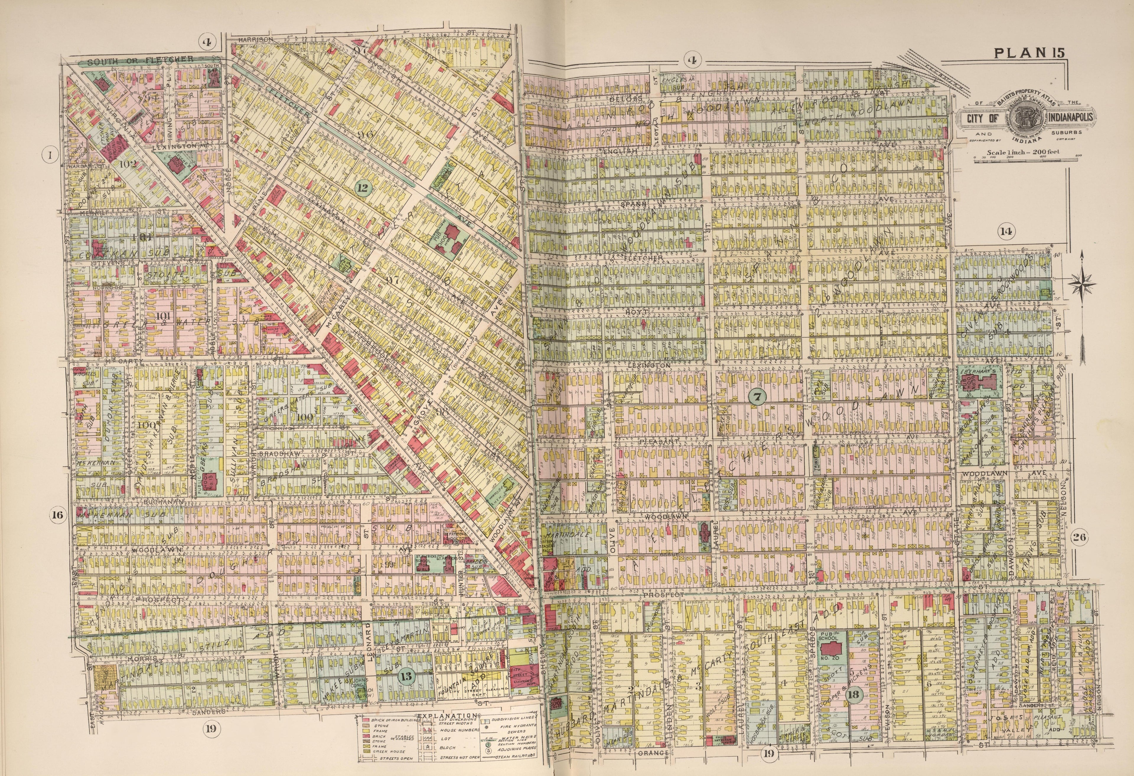 Plan 15 from Baist&
