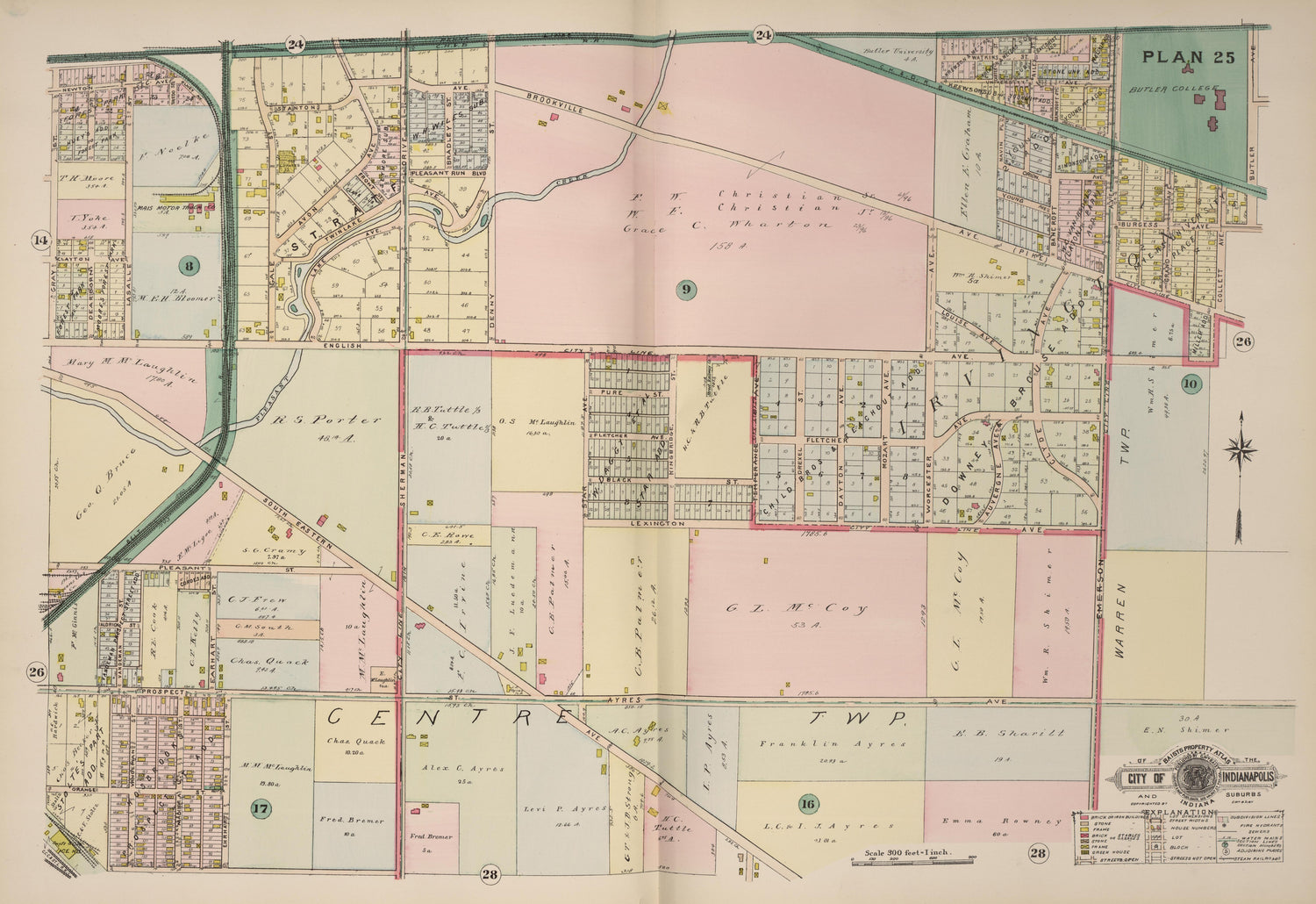 Plan 25 from Baist&
