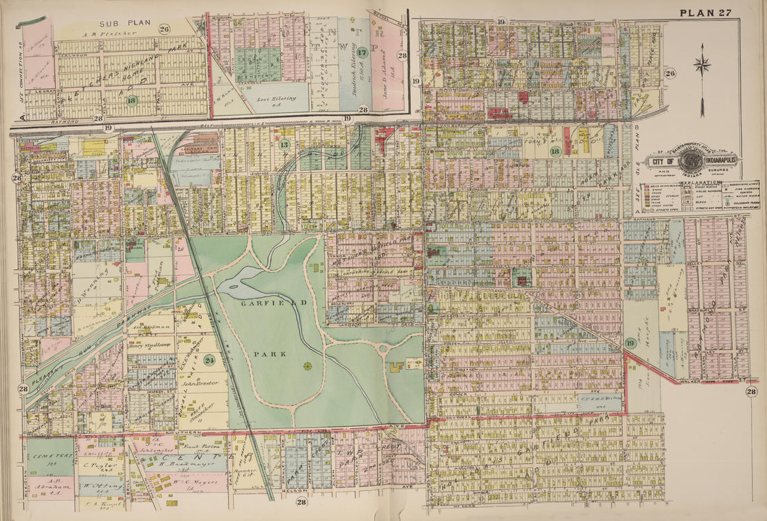 Plan 27 from Baist&