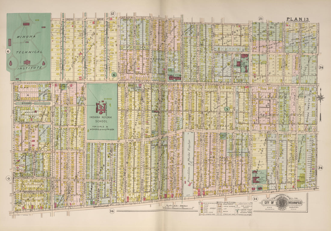 Plan 13 from Baist&