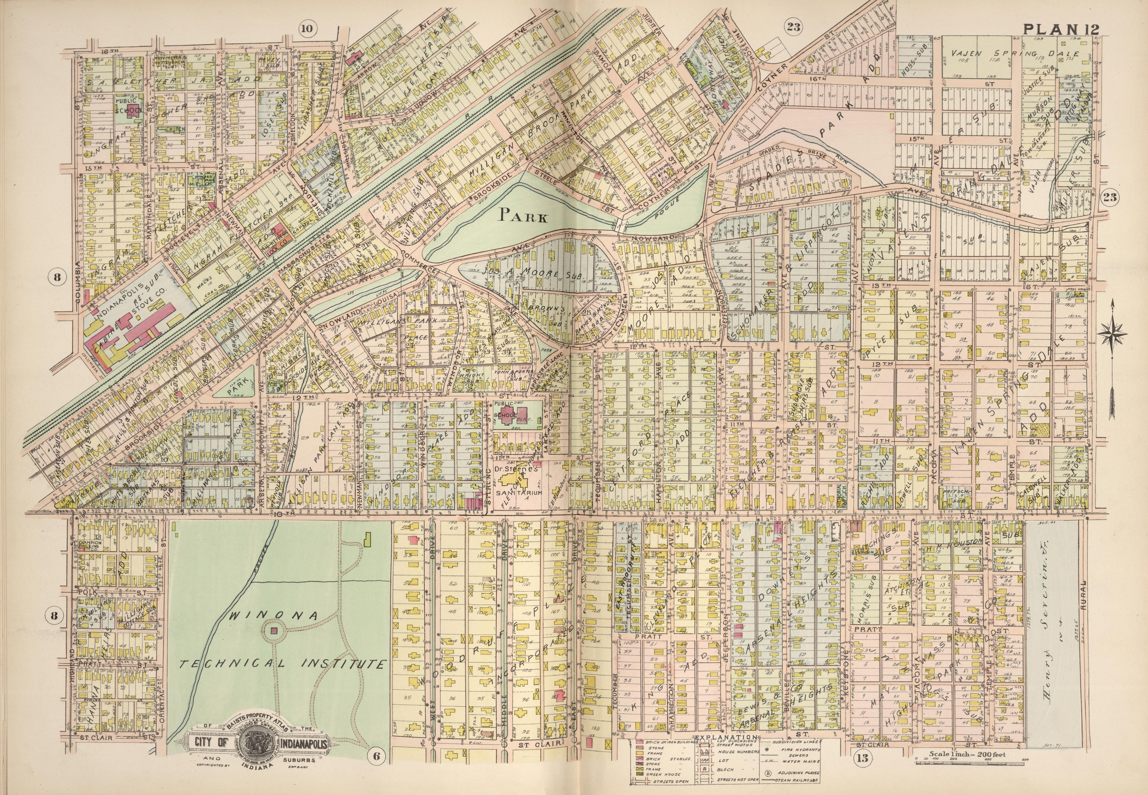 Plan 12 from Baist&