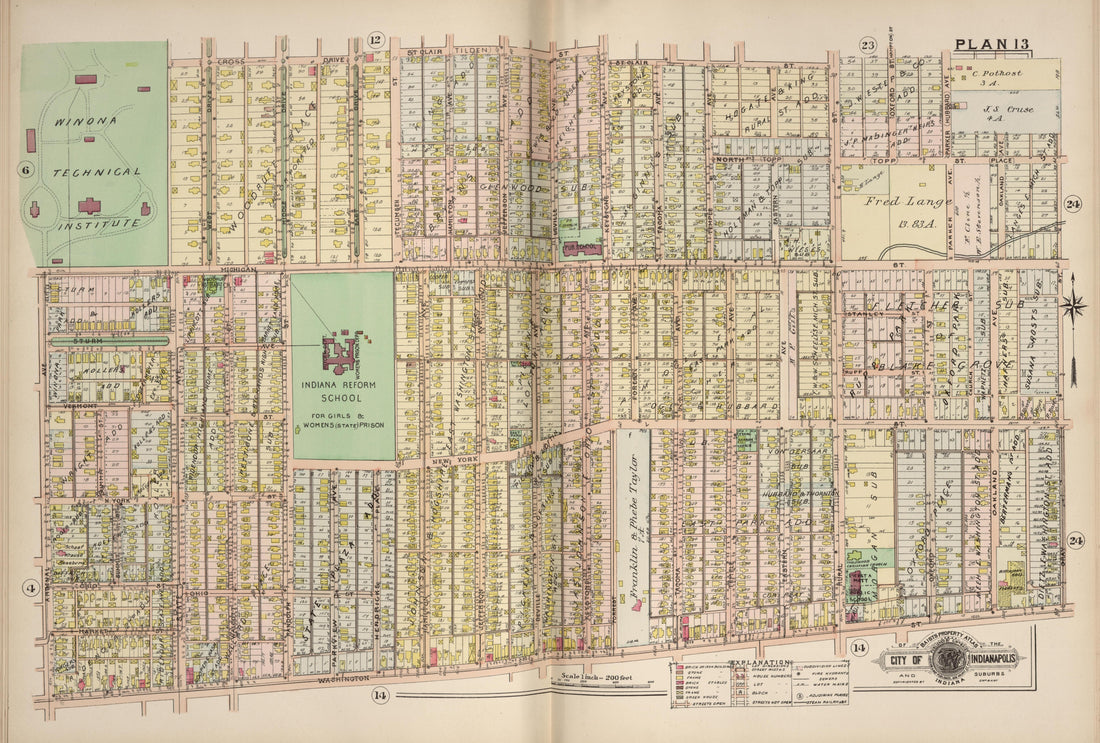Plan 13 from Baist&