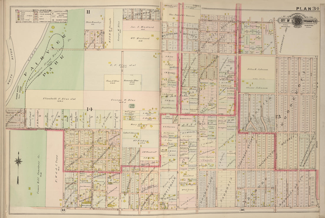 Plan 34 from Baist&
