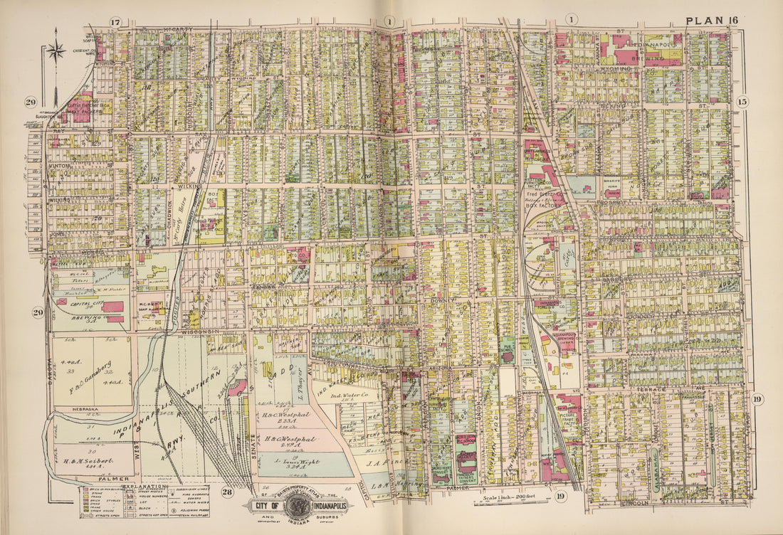 Plan 16 from Baist&