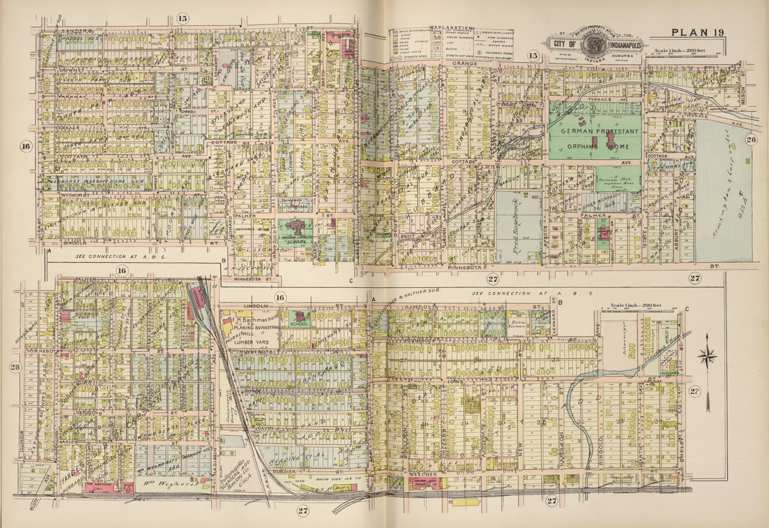 Plan 19 from Baist&