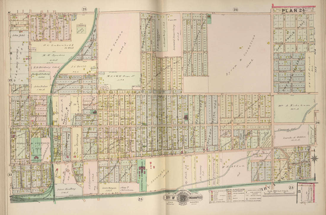 Plan 24 from Baist&